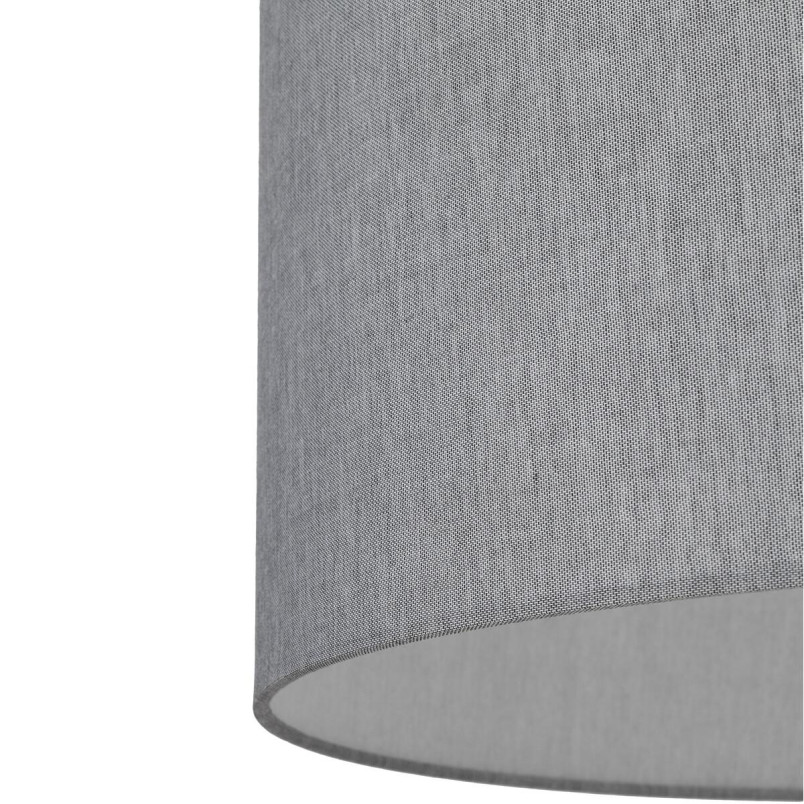Lampa wisząca z abażurem Hotel 50cm szary / chrom Nowodvorski