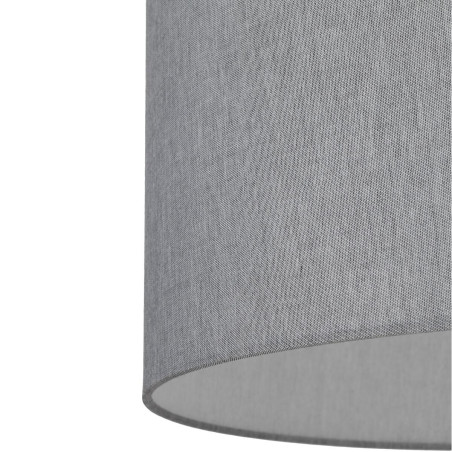 Lampa wisząca z abażurem Hotel 50cm szary / chrom Nowodvorski