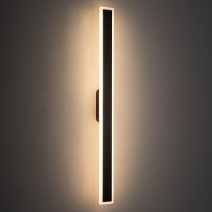 Kinkiet pionowy zewnętrzny Isla 100cm LED 3000K IP54 czarny Nowodvorski