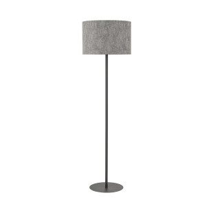 Lampa podłogowa z abażurem Lago 163cm szary / grafit Nowodvorski