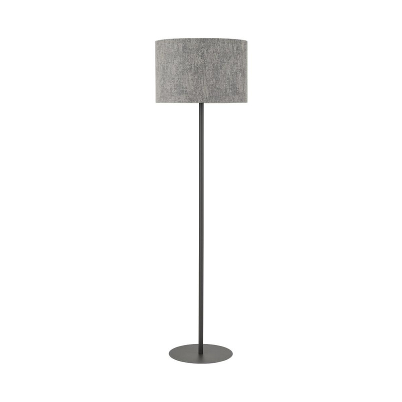 Lampa podłogowa z abażurem Lago 163cm szary / grafit Nowodvorski