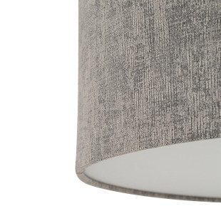 Lampa wisząca z abażurem Lago 50cm szary / grafit Nowodvorski