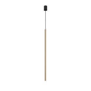 Lampa wisząca tuba Laser 2,5cm H100cm mosiądz Nowodvorski
