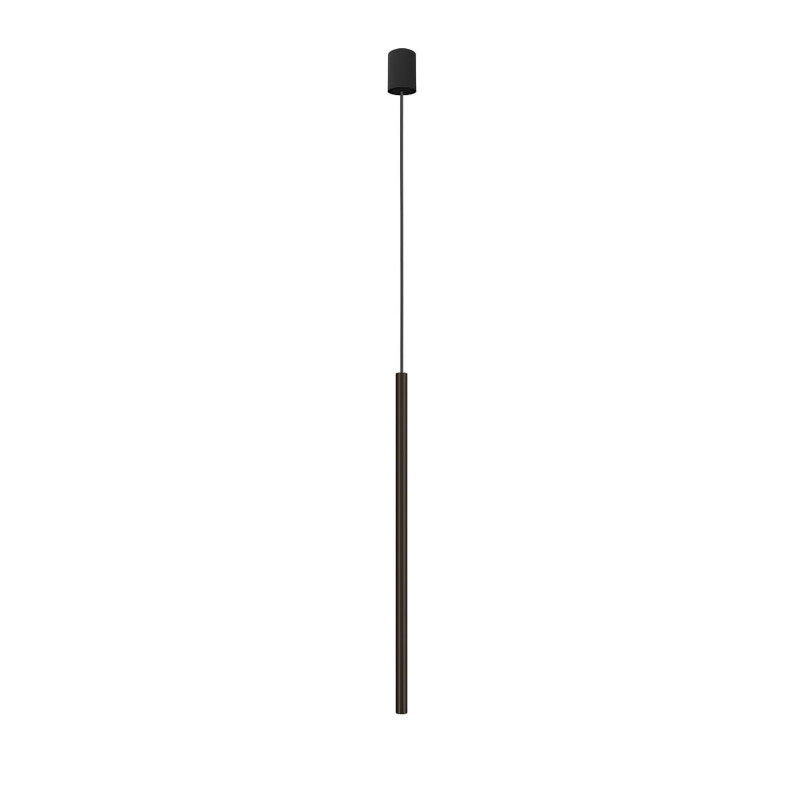 Lampa wisząca tuba Laser 2,5cm H75cm czarny Nowodvorski