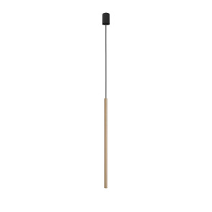 Lampa wisząca tuba Laser 2,5cm H75cm mosiądz Nowodvorski