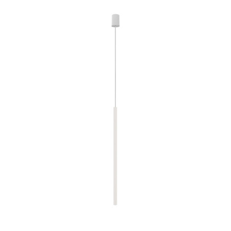 Lampa wisząca tuba Laser 2,5cm H75cm biała Nowodvorski
