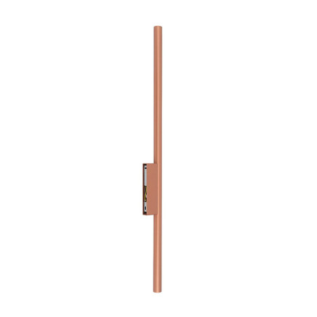 Kinkiet minimalistyczny tuba Laser 78cm miedziany Nowodvorski