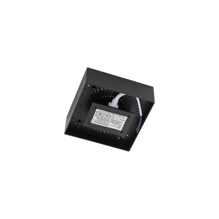 Plafon kwadratowy Lid 11cm LED 15W 3000K czarny Nowodvorski