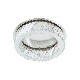 Plafon kryształowy okrągły Luxora 43cm LED 3000K Nowodvorski