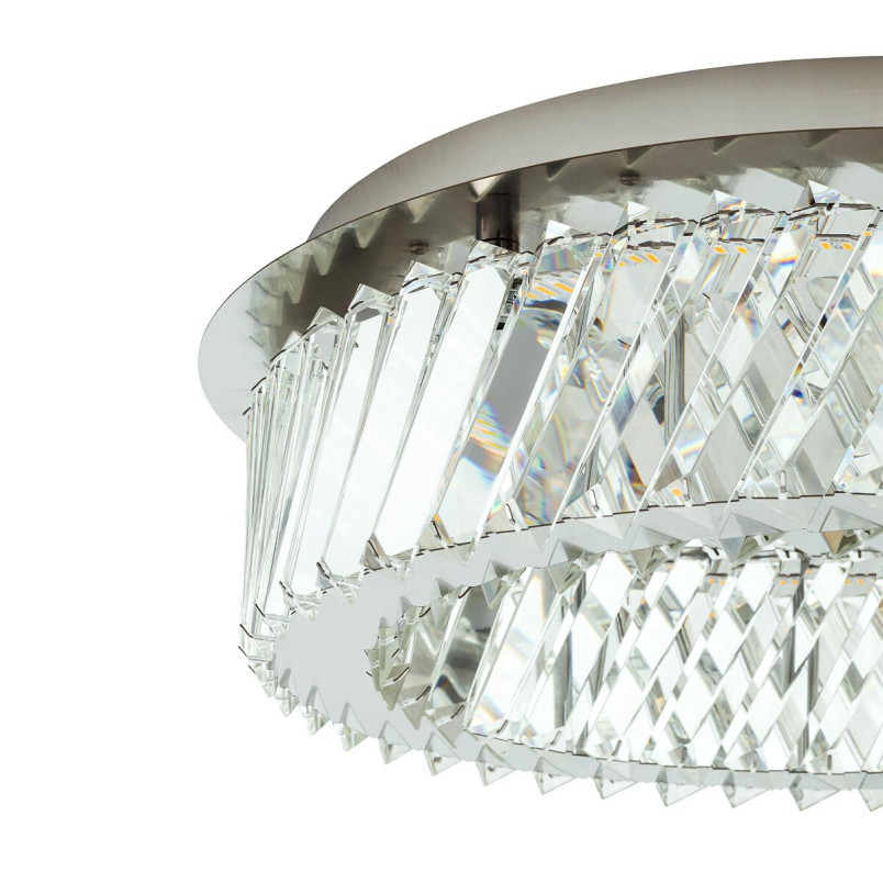 Plafon kryształowy okrągły Luxora 43cm LED 3000K Nowodvorski