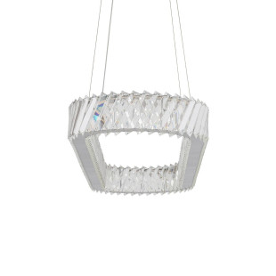 Lampa wisząca kryształowa owalna Luxora 120cm LED 3000K Nowodvorski