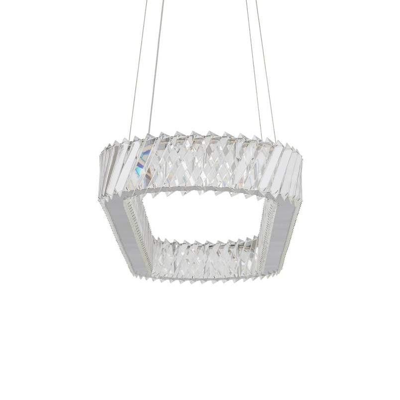 Lampa wisząca kryształowa owalna Luxora 120cm LED 3000K Nowodvorski