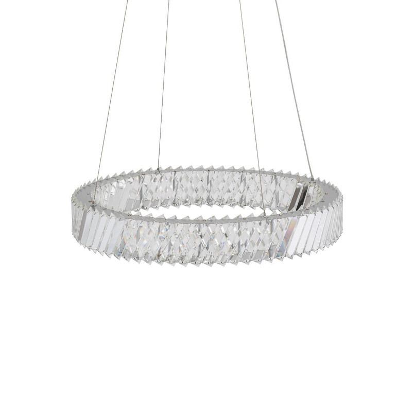Lampa wisząca kryształowa okrągła Luxora 60cm LED 3000K Nowodvorski