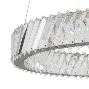 Lampa wisząca kryształowa okrągła Luxora 60cm LED 3000K Nowodvorski