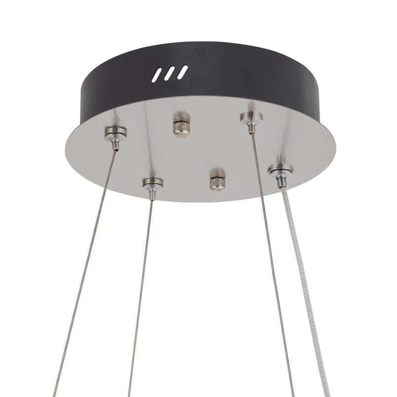 Lampa wisząca kryształowa okrągła Luxora 60cm LED 3000K Nowodvorski