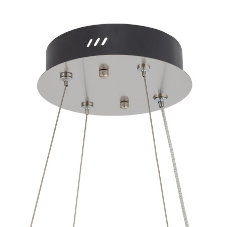 Lampa wisząca kryształowa okrągła Luxora 60cm LED 3000K Nowodvorski