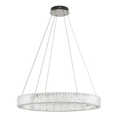 Lampa wisząca kryształowa okrągła Luxora 80cm LED 3000K Nowodvorski