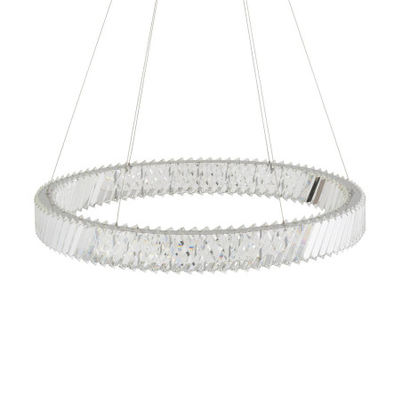 Lampa wisząca kryształowa okrągła Luxora 80cm LED 3000K Nowodvorski