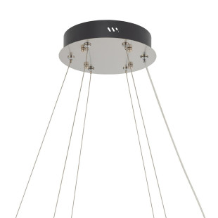 Lampa wisząca kryształowa okrągła Luxora 80cm LED 3000K Nowodvorski