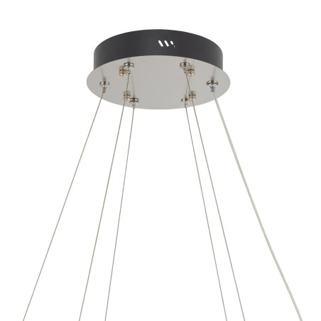 Lampa wisząca kryształowa okrągła Luxora 80cm LED 3000K Nowodvorski