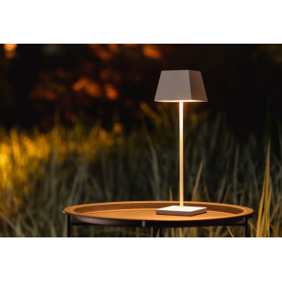 Lampa bezprzewodowa zewnętrzna Mahe LED 3000K IP54 biała Nowodvorski