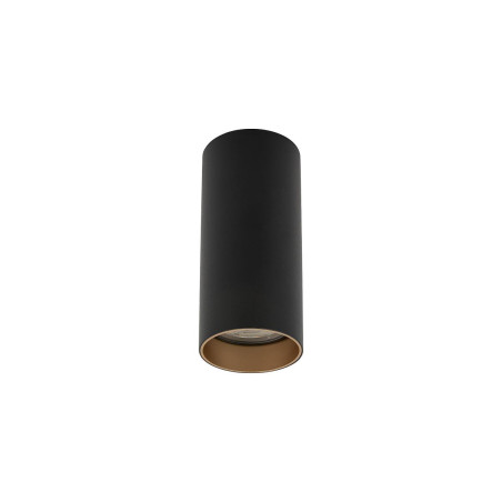 Lampa spot tuba Mono 5,5cm H12cm czarny / złoty Nowodvorski