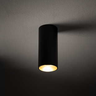 Lampa spot tuba Mono 5,5cm H12cm czarny / złoty Nowodvorski