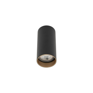 Lampa spot tuba Mono 5,5cm H12cm czarny / złoty Nowodvorski