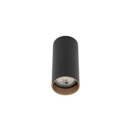 Lampa spot tuba Mono 5,5cm H12cm czarny / złoty Nowodvorski