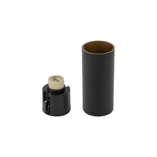 Lampa spot tuba Mono 5,5cm H12cm czarny / złoty Nowodvorski