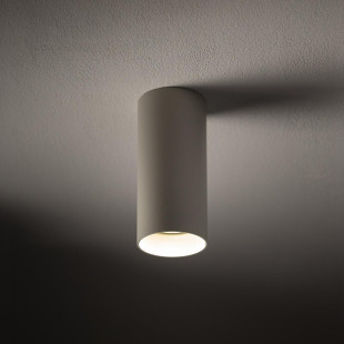Lampa spot tuba Mono 5,5cm H12cm jedwabny szary Nowodvorski