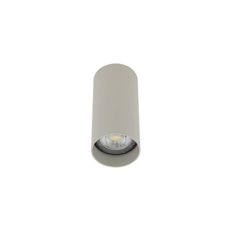 Lampa spot tuba Mono 5,5cm H12cm jedwabny szary Nowodvorski