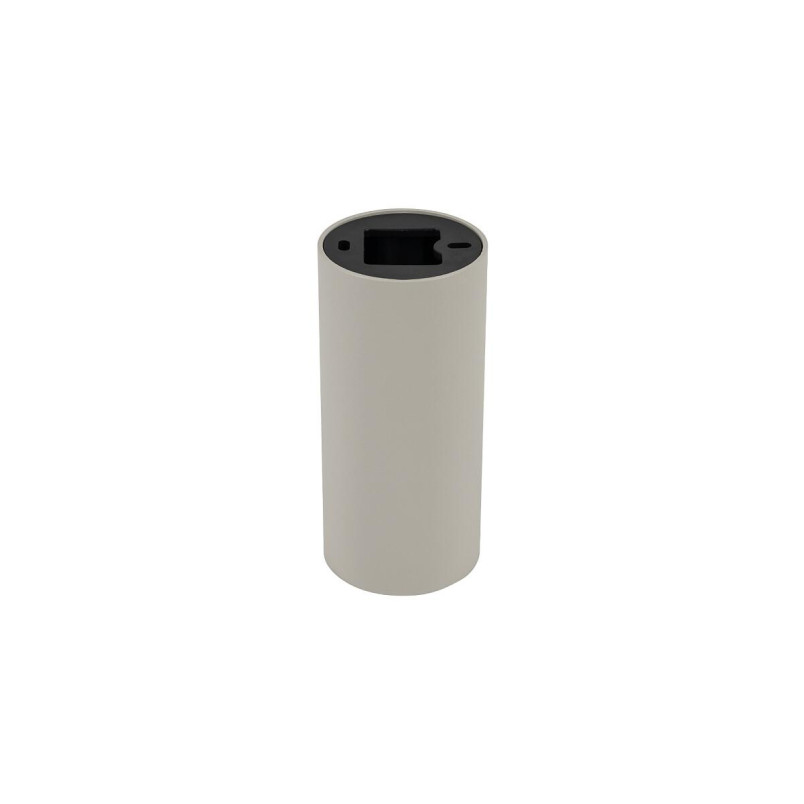 Lampa spot tuba Mono 5,5cm H12cm jedwabny szary Nowodvorski