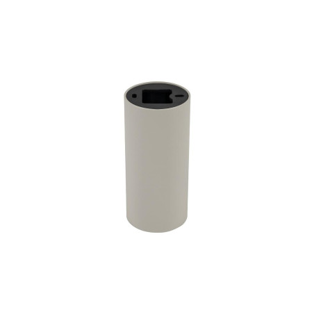 Lampa spot tuba Mono 5,5cm H12cm jedwabny szary Nowodvorski