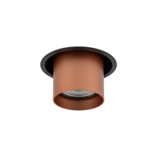 Lampa spot podtynkowa Mono Slide czarny / miedź Nowodvorski