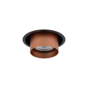 Lampa spot podtynkowa Mono Slide czarny / miedź Nowodvorski