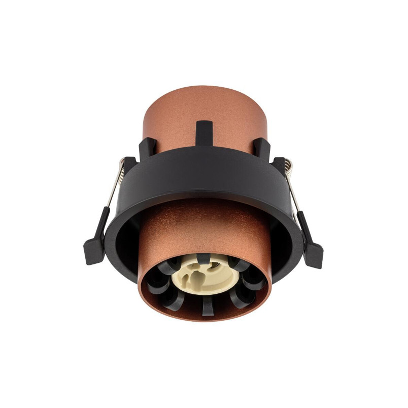 Lampa spot podtynkowa Mono Slide czarny / miedź Nowodvorski