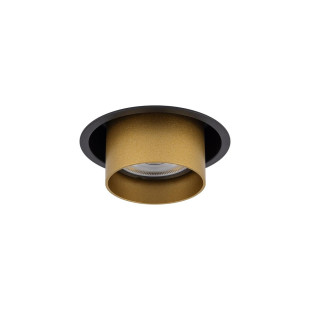 Lampa spot podtynkowa Mono Slide czarny / złoty Nowodvorski