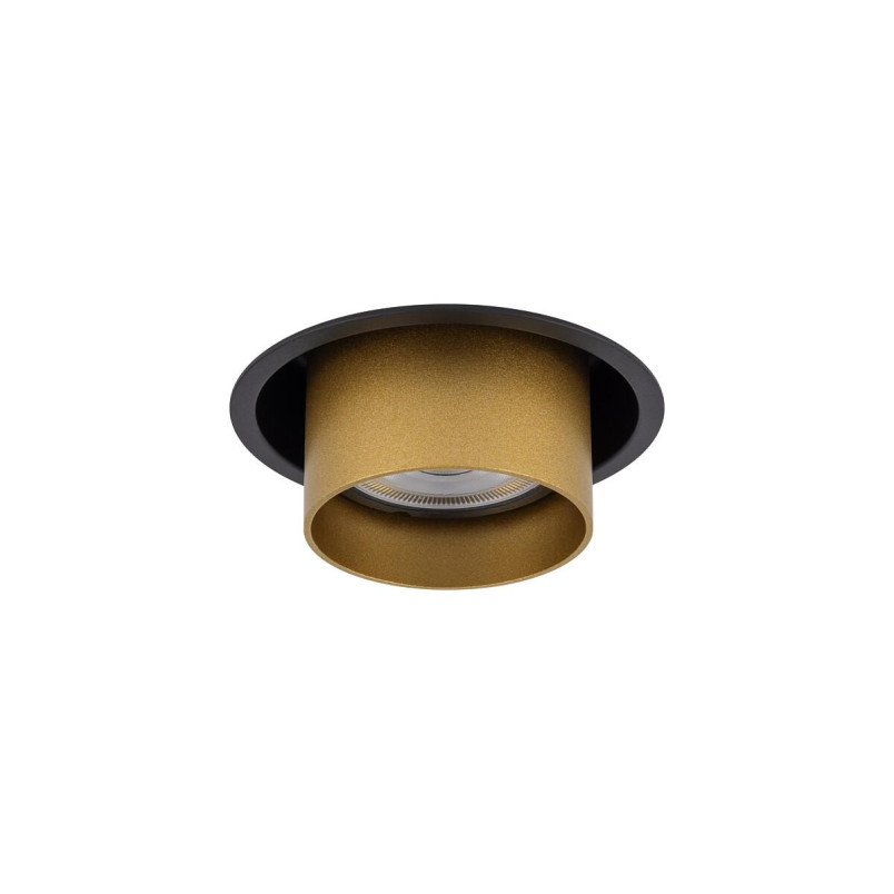 Lampa spot podtynkowa Mono Slide czarny / złoty Nowodvorski