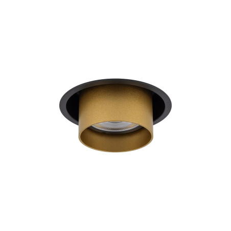 Lampa spot podtynkowa Mono Slide czarny / złoty Nowodvorski