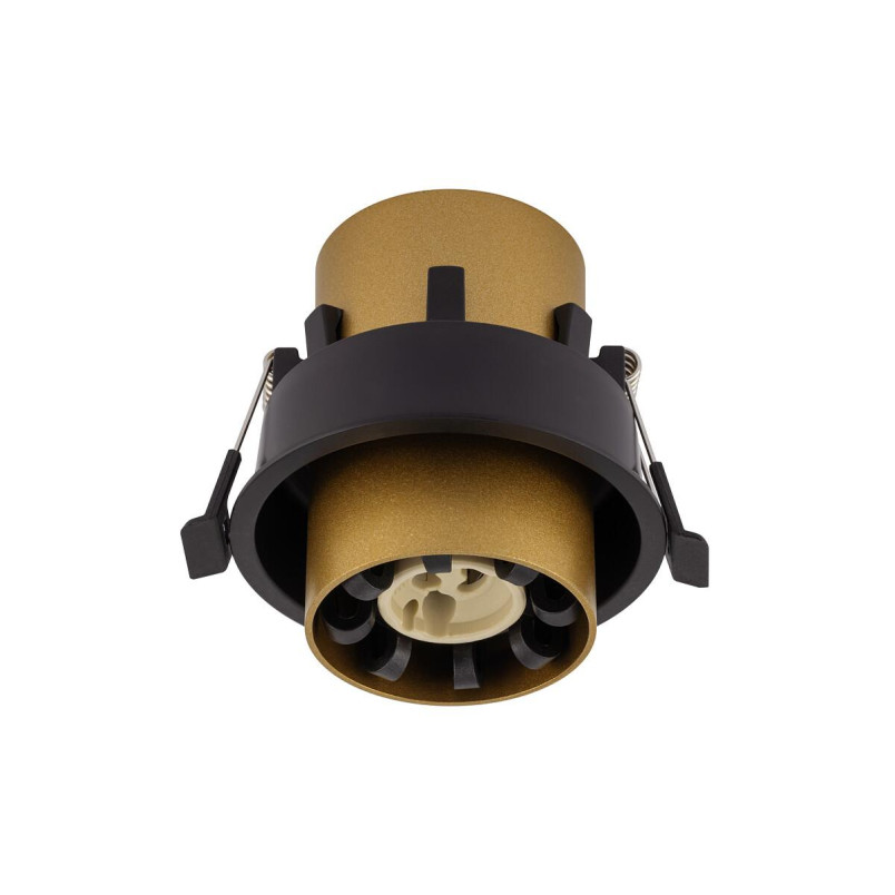 Lampa spot podtynkowa Mono Slide czarny / złoty Nowodvorski
