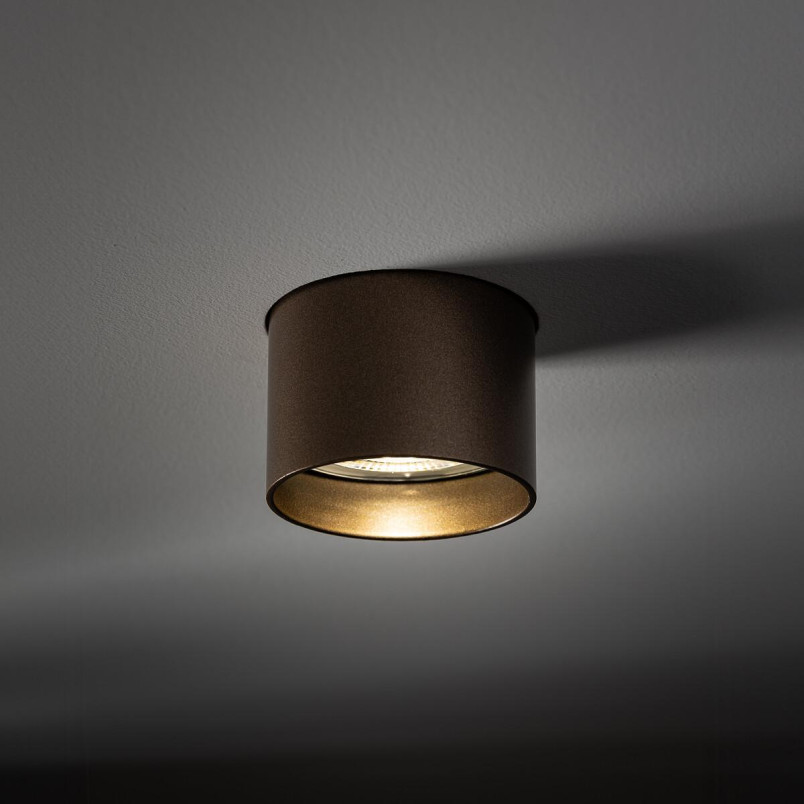 Lampa spot podtynkowa Mono Slide Trimless czekoladowa Nowodvorski