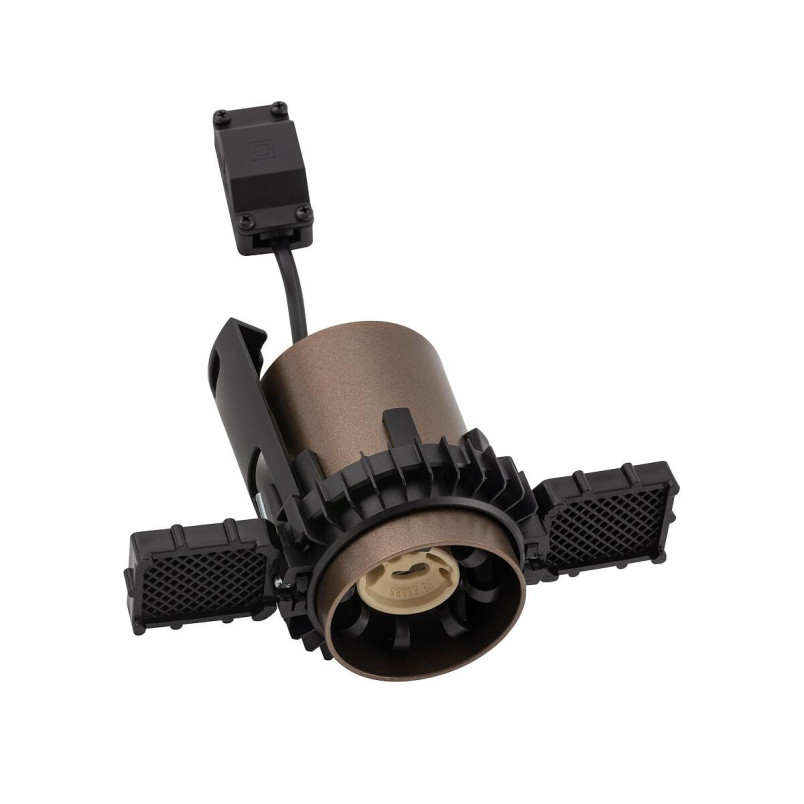 Lampa spot podtynkowa Mono Slide Trimless czekoladowa Nowodvorski