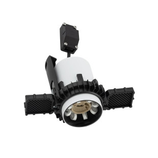 Lampa spot podtynkowa Mono Slide Trimless biały / czarny Nowodvorski