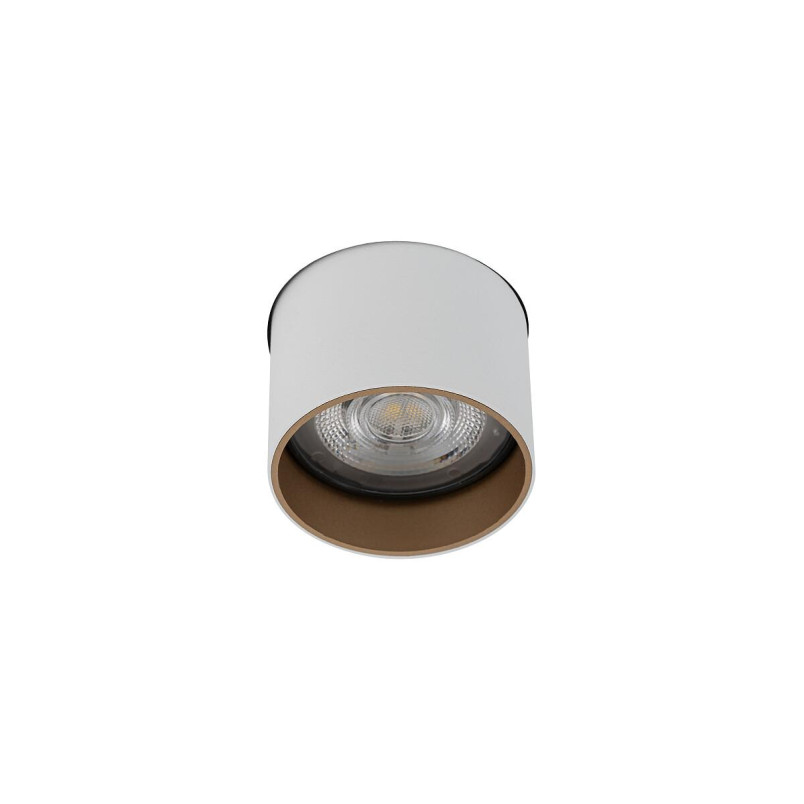 Lampa spot podtynkowa Mono Slide Trimless biały / złoty Nowodvorski