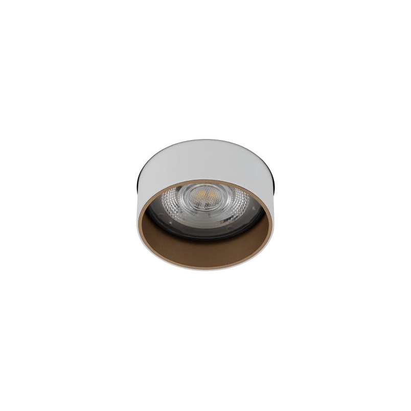 Lampa spot podtynkowa Mono Slide Trimless biały / złoty Nowodvorski