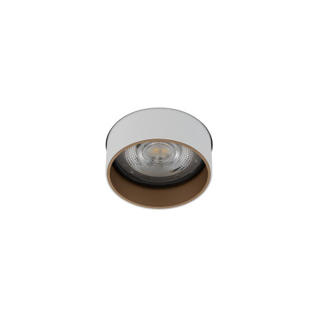 Lampa spot podtynkowa Mono Slide Trimless biały / złoty Nowodvorski