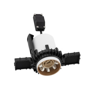 Lampa spot podtynkowa Mono Slide Trimless biały / złoty Nowodvorski