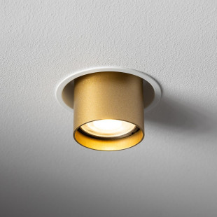 Lampa spot podtynkowa Mono Slide złoty / biały Nowodvorski