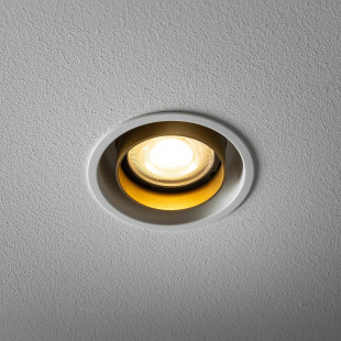 Lampa spot podtynkowa Mono Slide złoty / biały Nowodvorski